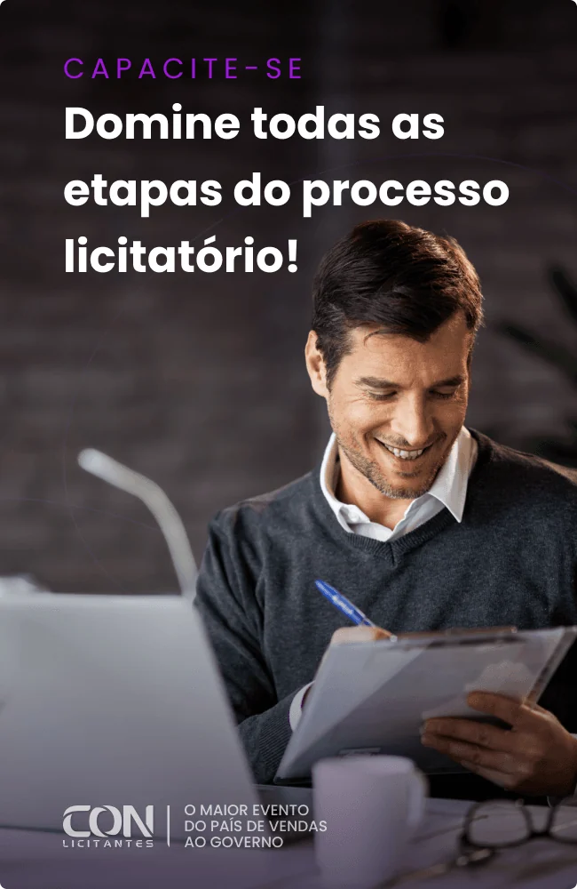 Domine todas as etapas do processo licitatório — ConLicitantes